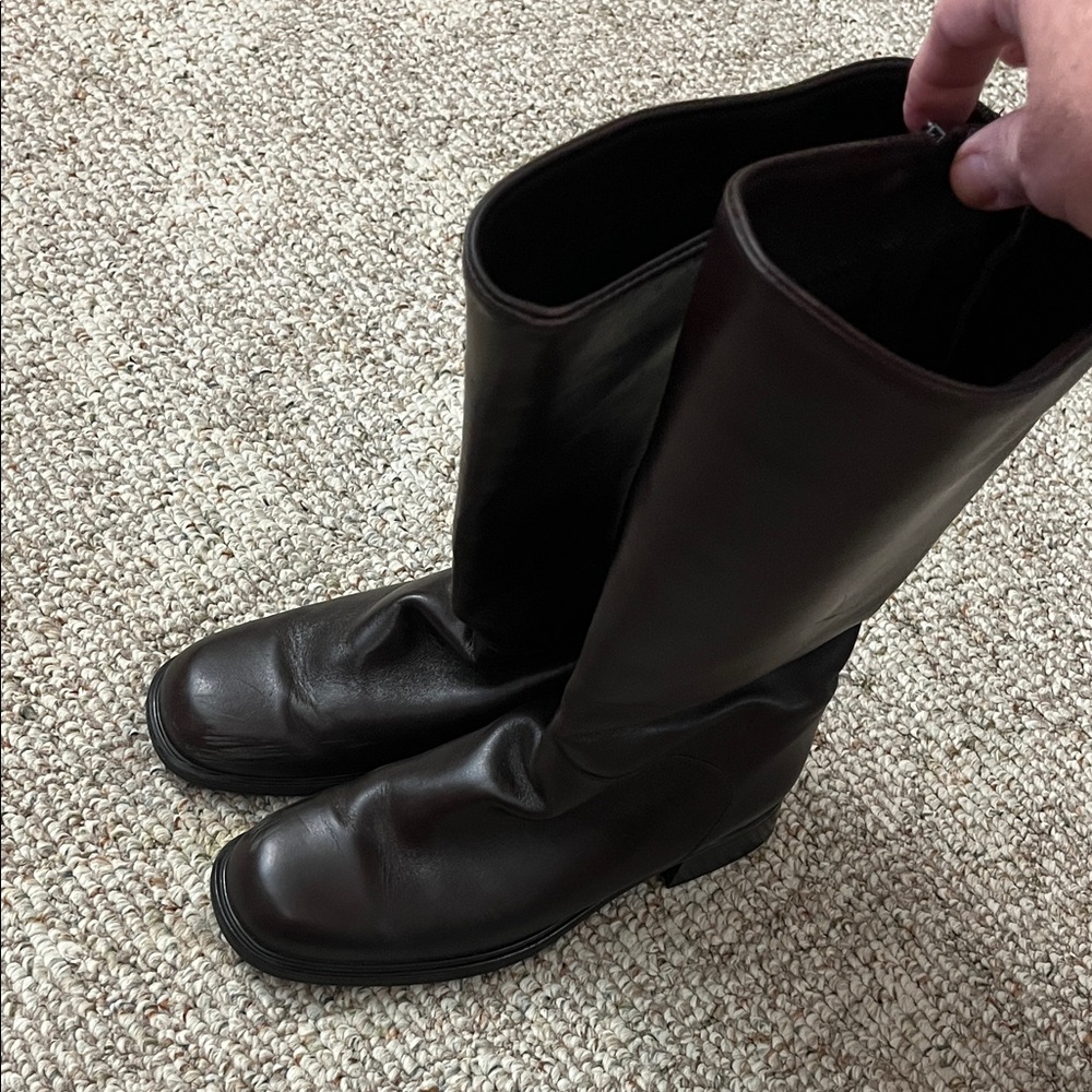 Santana Canada Dark Brown Heeled Boots